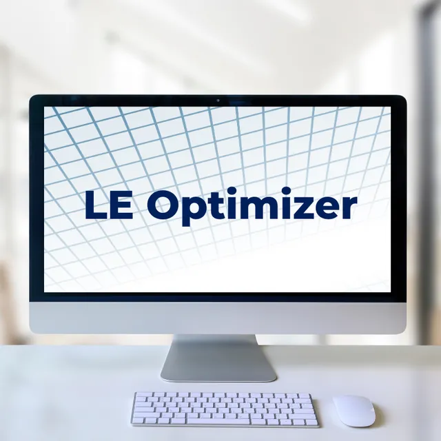 LE Optimizer dashboard